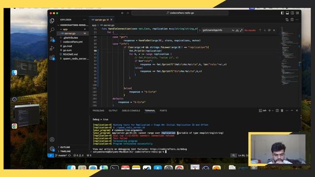 Working Through Errors, Added Replication ID And Offset Value To Code