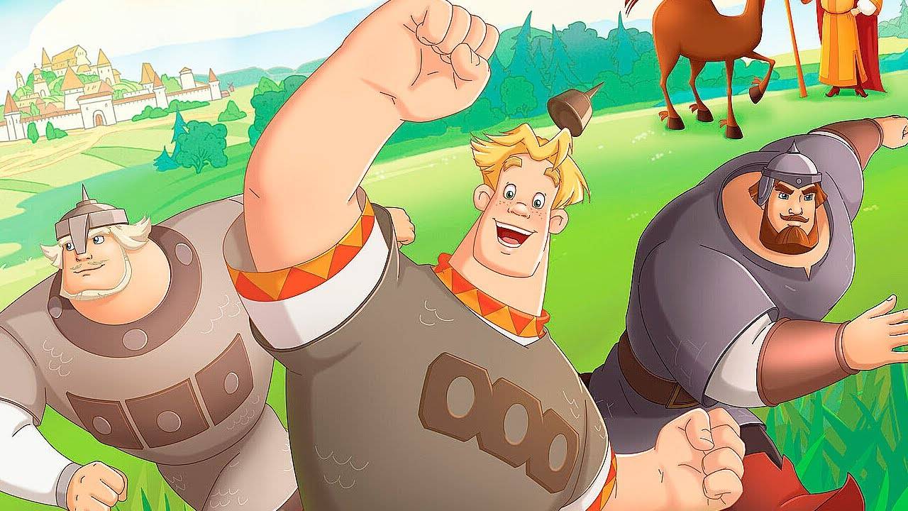 МУЛЬТФИЛЬМ ДЛЯ МАЛЫШЕЙ ТРИ БОГАТЫРЯ - МУЛЬТИК ДЛЯ ДЕТЕЙ