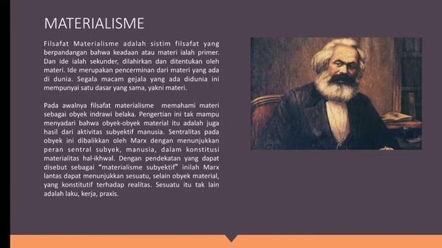 MENGENAL FILSAFAT DIALEKTIKA MATERIALISME HISTORIS