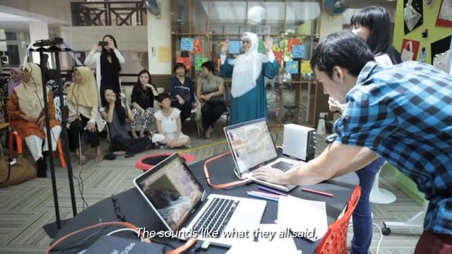 Community Arts Project Series 2 -- Sounding Motion By  Angie Seah With Zai Tang