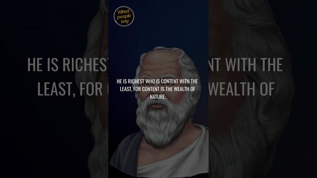 Socrates: Best Quotes About Life And Happiness V1  #quotes #socrates