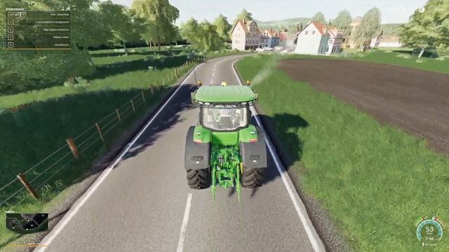 CIEKAWE MODY Mapa Lohnhausen, Johne Deere 6000 Serie , Nmc Scarok Pack Farming Simulator 19