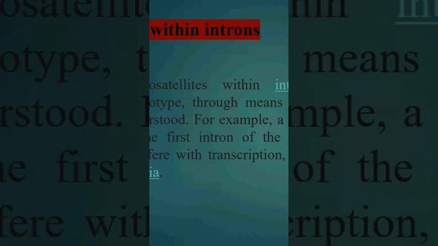 Effect On Gene Regulation #Future_Scientists_platform