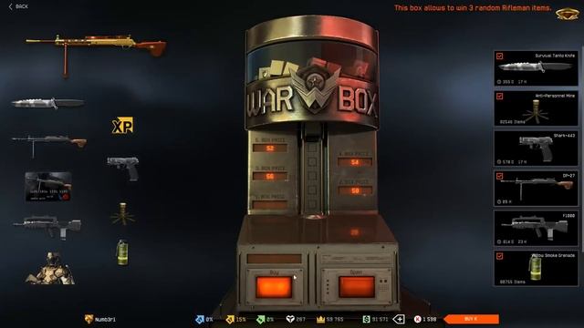 Warface DP-27 Box Opening