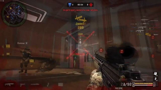Warface. Нагибаем с  SIG 551 на штурмовика.