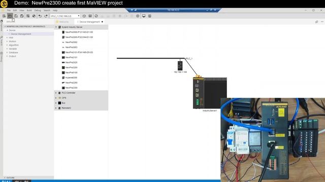 5_Demo_  NewPre2300 Creating First MaVIEW Project
