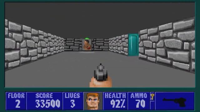 HITLER'S FUNKY BEATS - Wolfenstein 3D Gameplay Walkthrough Part 9