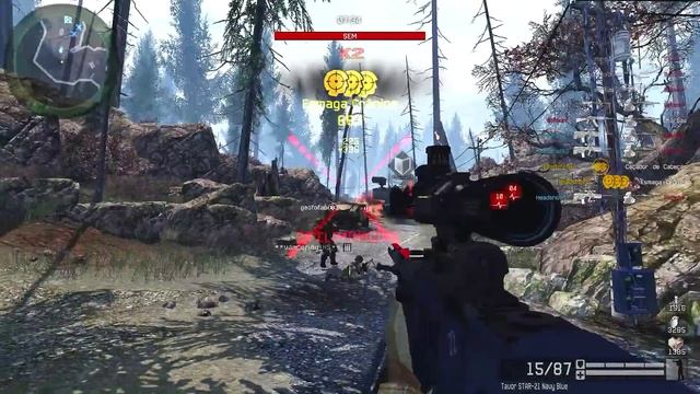 Warface Tavor Star 21 Navy Blue - Que Time é Teu?