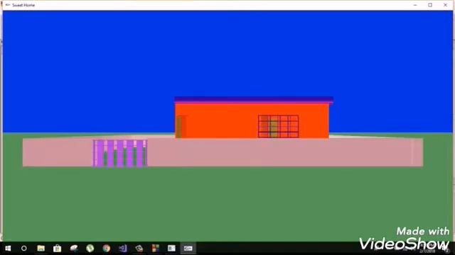 3- 3D House | Wall Clock | Fan | OPENGL