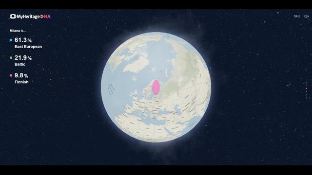MyHeritage DNA. Erzya. Volga ~ Southern Ural