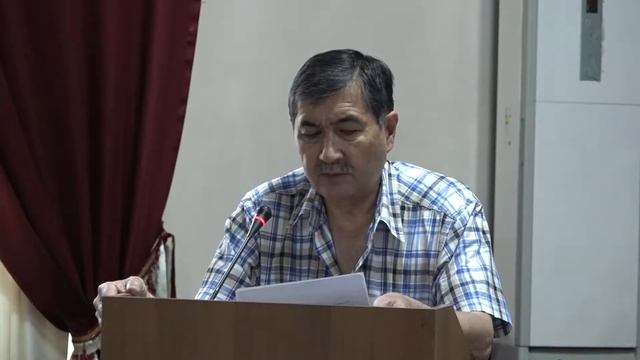 14. Круглый стол 7-8 июня 2019 - Мурат Суюнбаев - профессор КРСУ