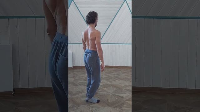 4в1! Снимаем зажимы и активируем мышцы шеи. #йогадляначинающих #йогадома #7yog #осанка #зож #осанка