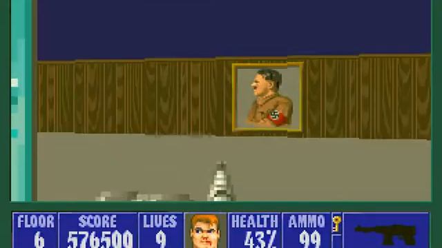Wolfenstein 3D - Episode 4 (A Dark Secret) Level 07