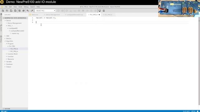 9_Demo_ NewPre5100 Add IO Module In MaVIEW
