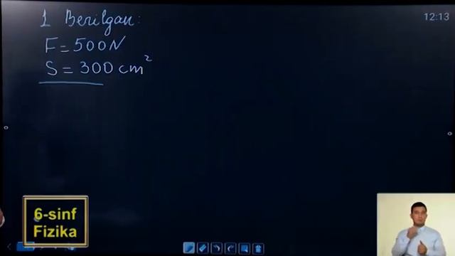 Bosim Va Uning Birliklari