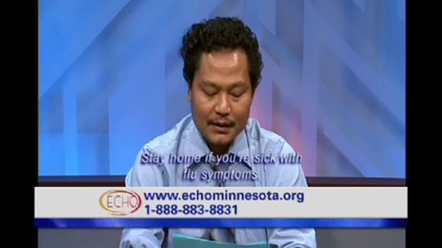 ECHO H1N1 Prevention PSA - Stay Home  -  Karen