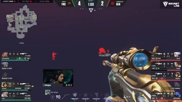 LOSER OUT!   Sentinels Vs FNATIC   Map 1 HIGHLIGHTS VCT 2023 LOCK  IN São Paulo VALORANT