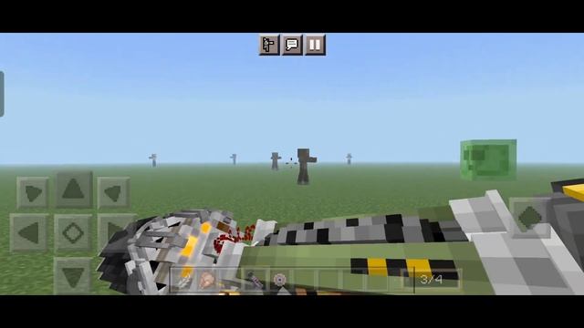 3d Gun Mods-addon (THUNDER GUN) Reloading Animation MCPE/BEDROCK #addon #mods #minecraft