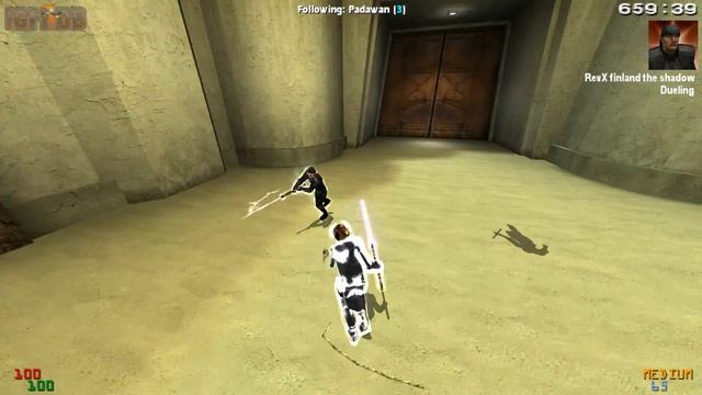 Jedi Knight: Jedi Academy: Kasme Vs RevX