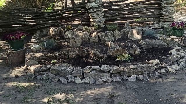 2,3 августа 2024г.Мой дом.Альпийская горка готова.