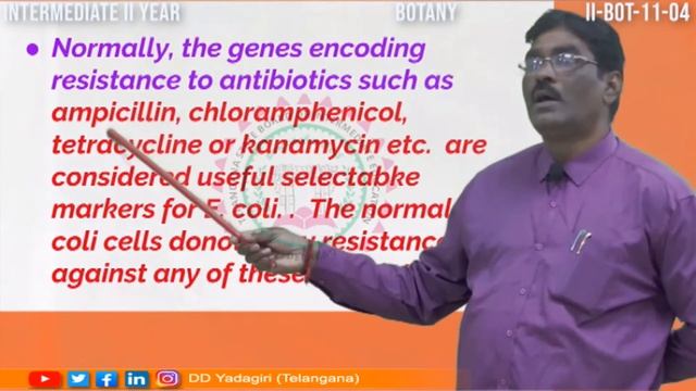 2nd Inter Botany || Biotechnology Principles And Processes || Intermediate || Dec 26, 2020