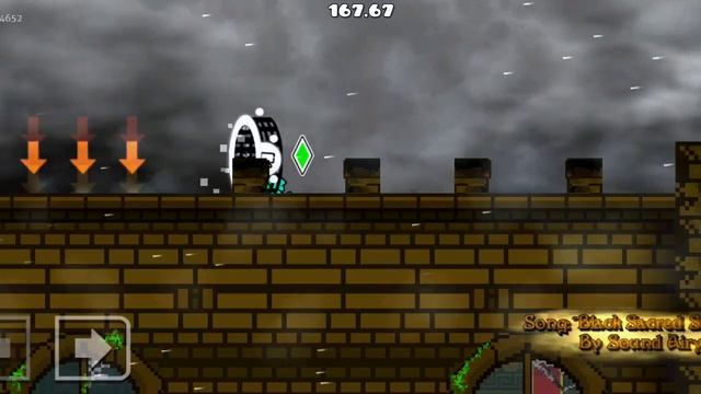 прохождение Tornado(geometry Dash)