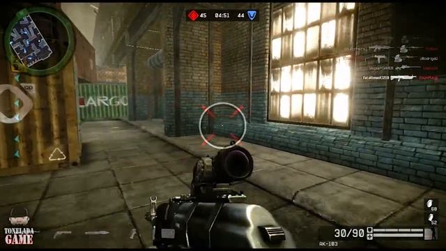 Warface : AK-103 - FullGp Gameplay | Vote Novo Anti-Cheat | Map: Hangar