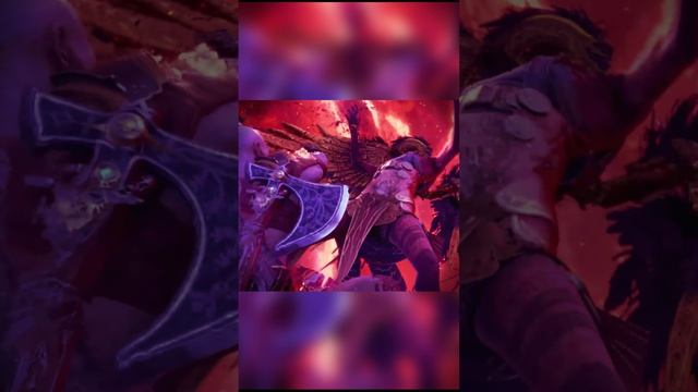 Кратос и Атрей против валькирий #shorts