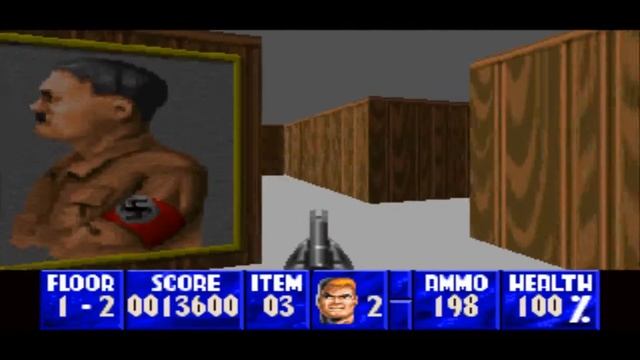 Wolfenstein 3D - Panasonic 3DO (Gameplay) 1992
