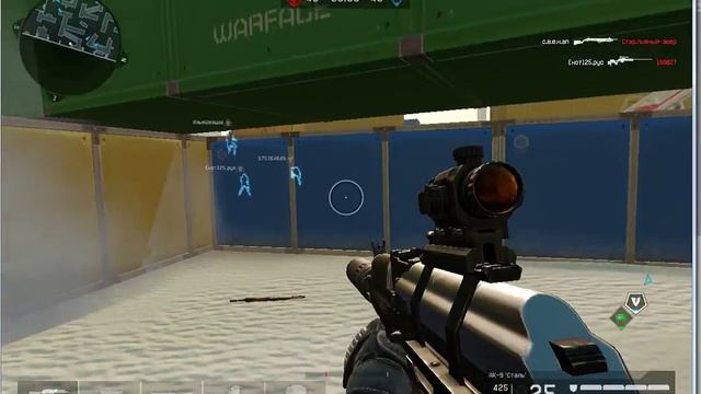 Warface играем пблек с ак 9 сталь