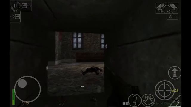 Return To Castle Wolfenstein Gameplay Nvidia Shield Tablet Android 1080p (Android Games HD