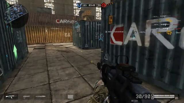 Обзор оружия Warface(AK-103)