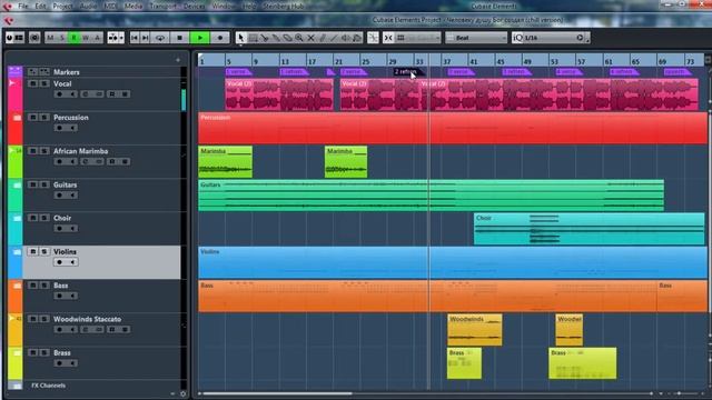 Проект Cubase  #2 Yuhrim