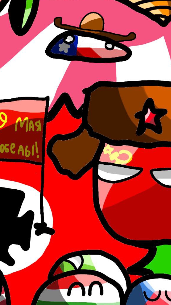 День победы!Countryballs