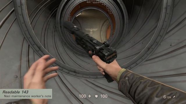 Wolfenstein 2 - Ausmerzer - All Collectibles (Readables)