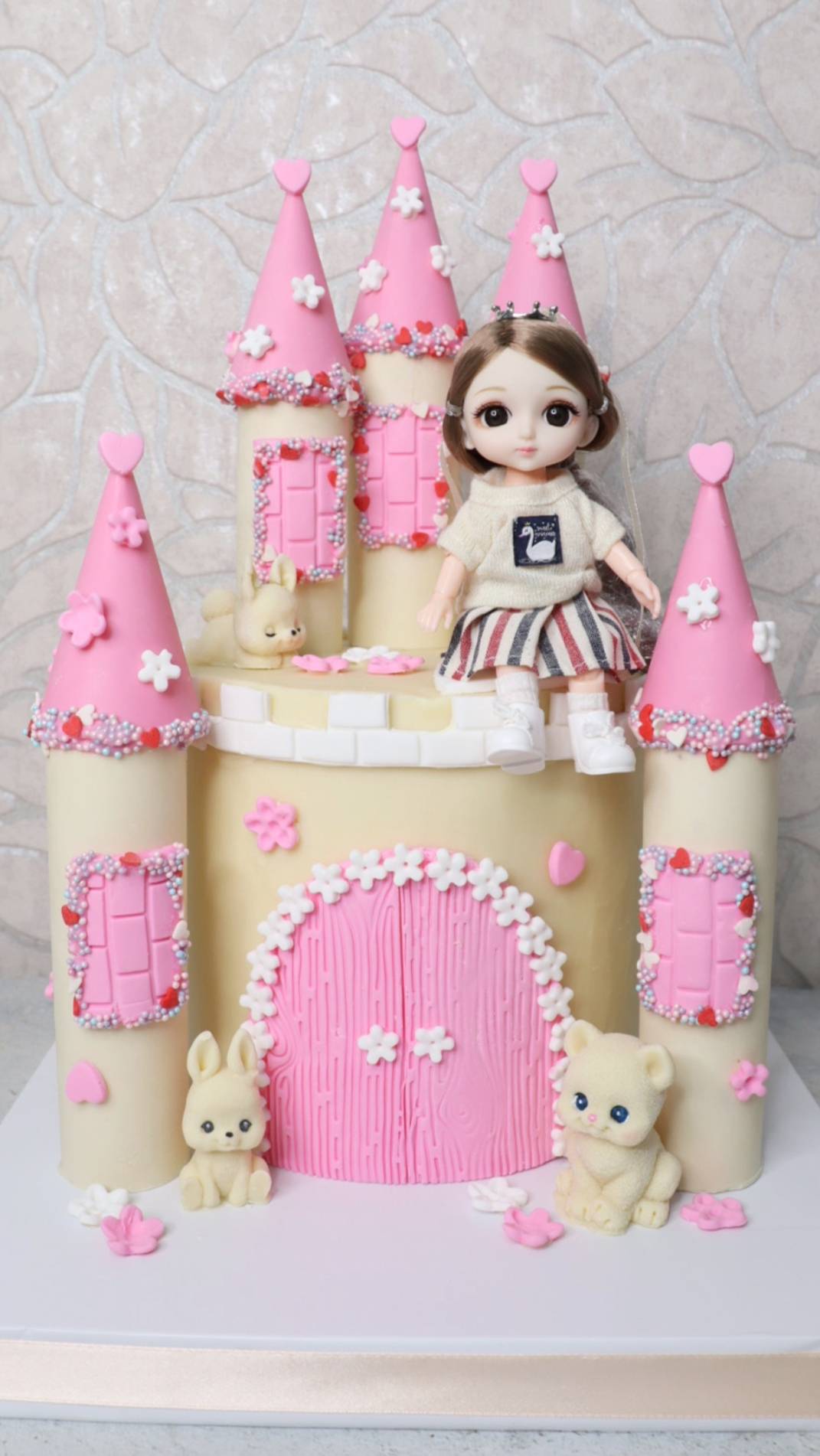 Торт Замок для принцессы.