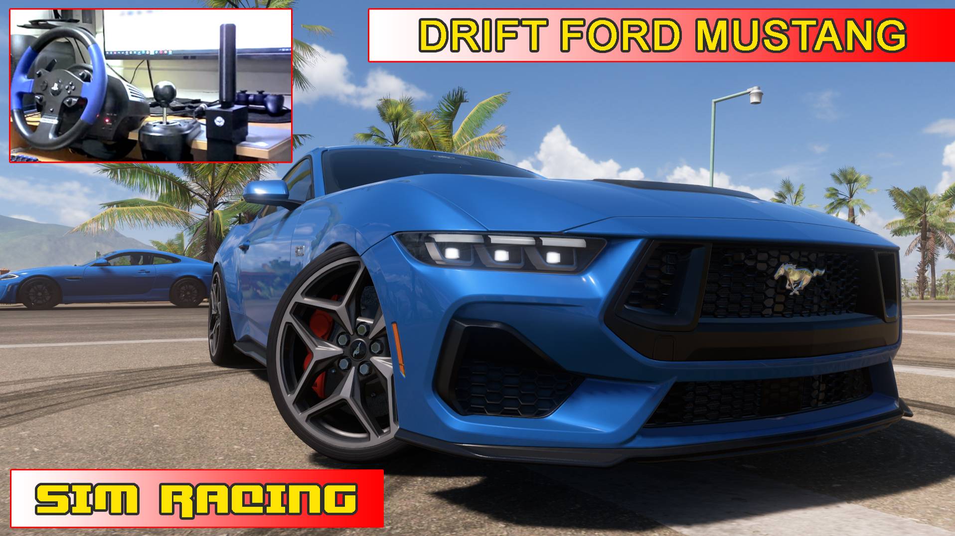 Форза 5 дрифт на руле | Ford Mustang GT 2024 | Forza Horizon 5 | Thrustmaster T150