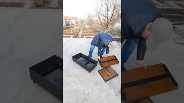 Еду за новым супер красивым мангалом и тестирую его. Сбылась мечта, купил мангал.