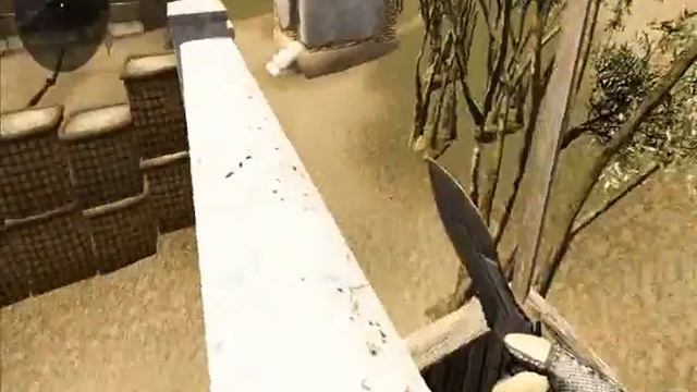 Баг на карте полигон(warface)