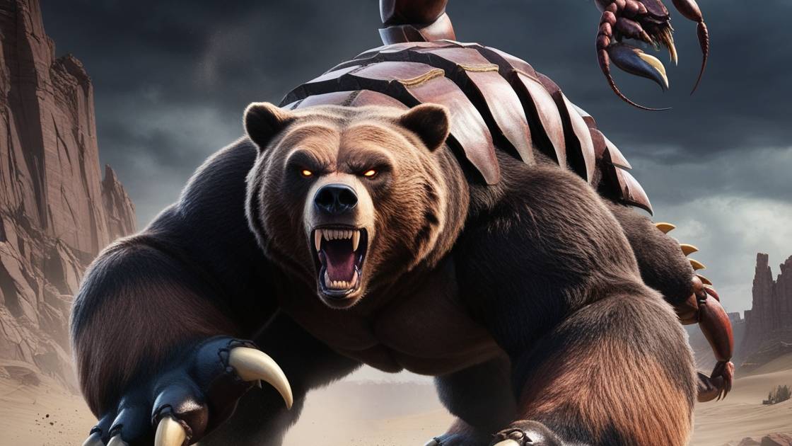 Гибрид медведя и скорпиона