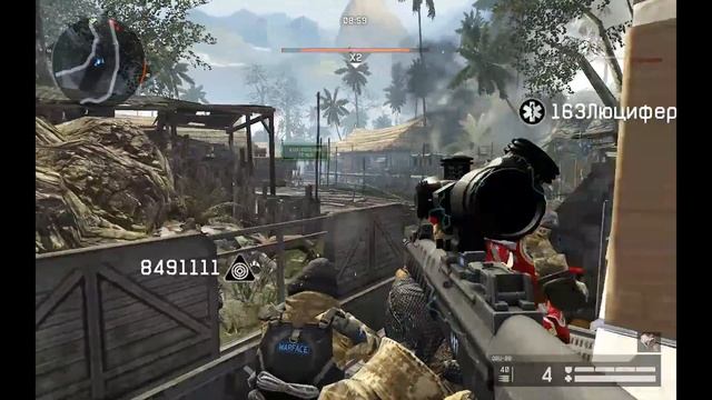 Warface Новичёк и Опытный игрок на ПВЕ # 3 ,сложно Свист пуль