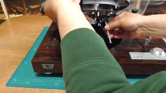 レコートフレイヤーの修理   Victor QL-A7    TT-71 DIRECT DRIVE SYSTEM