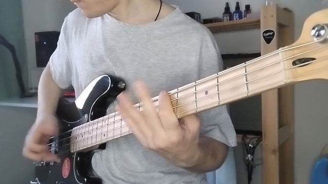 FENDER SQUIER Affinity 2021 Precision Bass PJ MN Black