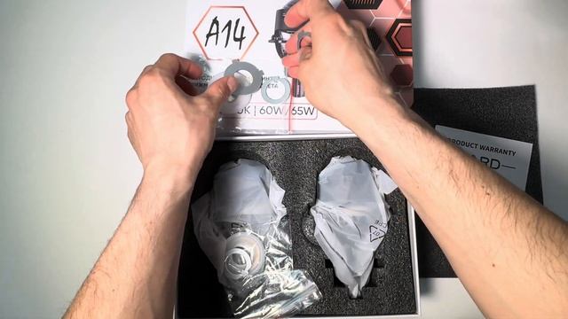 Светодиодные би-лед модули ORIONLIGHT A14 3 24V 5500K 60W 65W