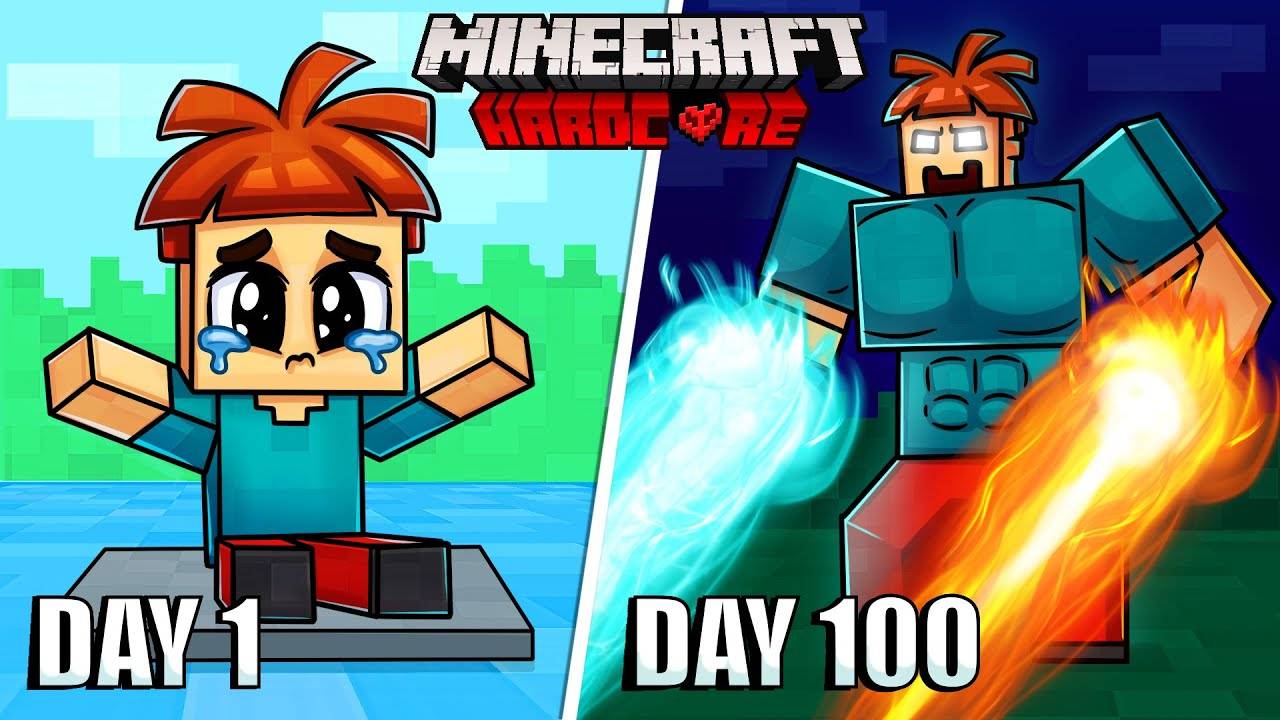 100 ДНЕЙ МАЙНКРАФТ ХАРДКОР... В КОНЦЕ Я УМЕР？