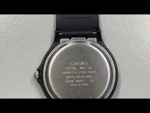 Casio MQ 24 Batteriewechsel