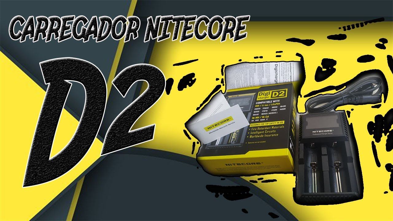 NITECORE D2 APRESENTAÇÃO [UMBOXING]