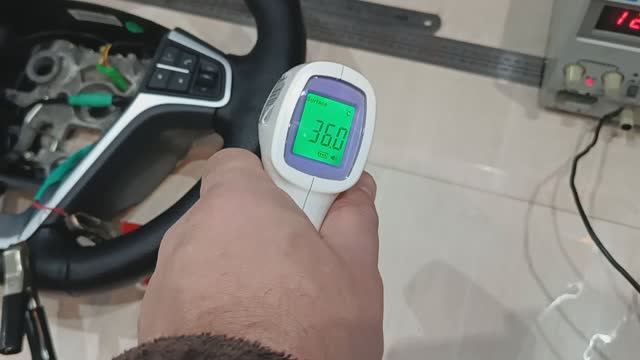 Джили Атлас. Перетяжка руля с утолщением и подогревом.