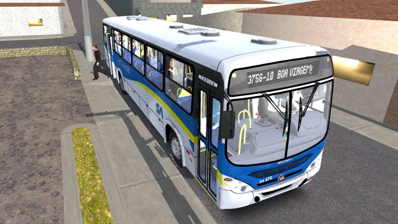 Proton Bus Simulator  Marcopolo Torino 2007 OF-1722M  Padrão Suzantur MAUÁ SP Mapa Itaquera