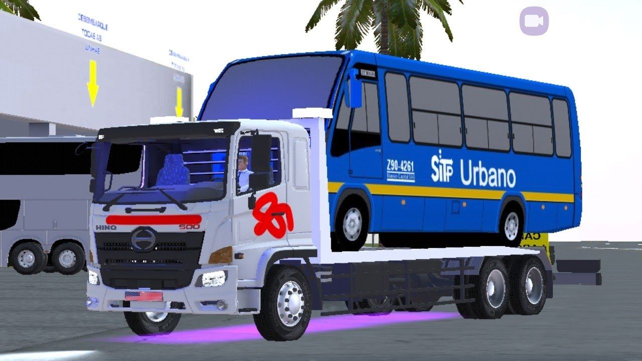 Mod Hino 500 Chở Xe Con,xe Ôtô Các Loại, Proton BUS SIMULATOR.